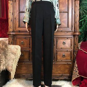 Kasper Parisian Honeycomb Cotton Textured Flat Front Pant